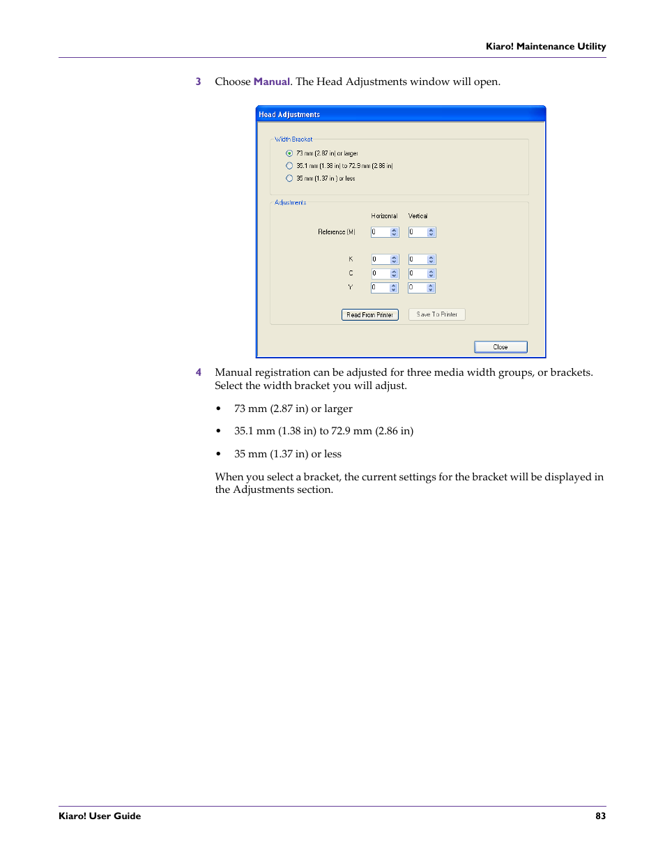 QuickLabel Kiaro! User Manual | Page 99 / 166