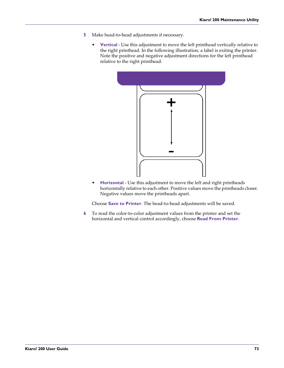QuickLabel 200 Kiaro! User Manual | Page 87 / 150