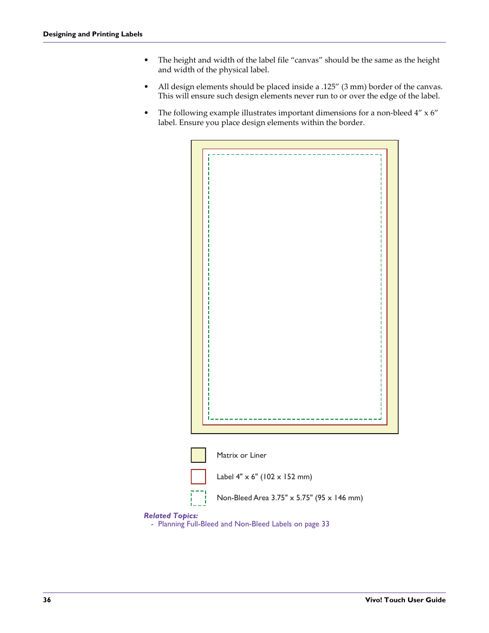 Related topics | QuickLabel Vivo! Touch User Manual | Page 50 / 165