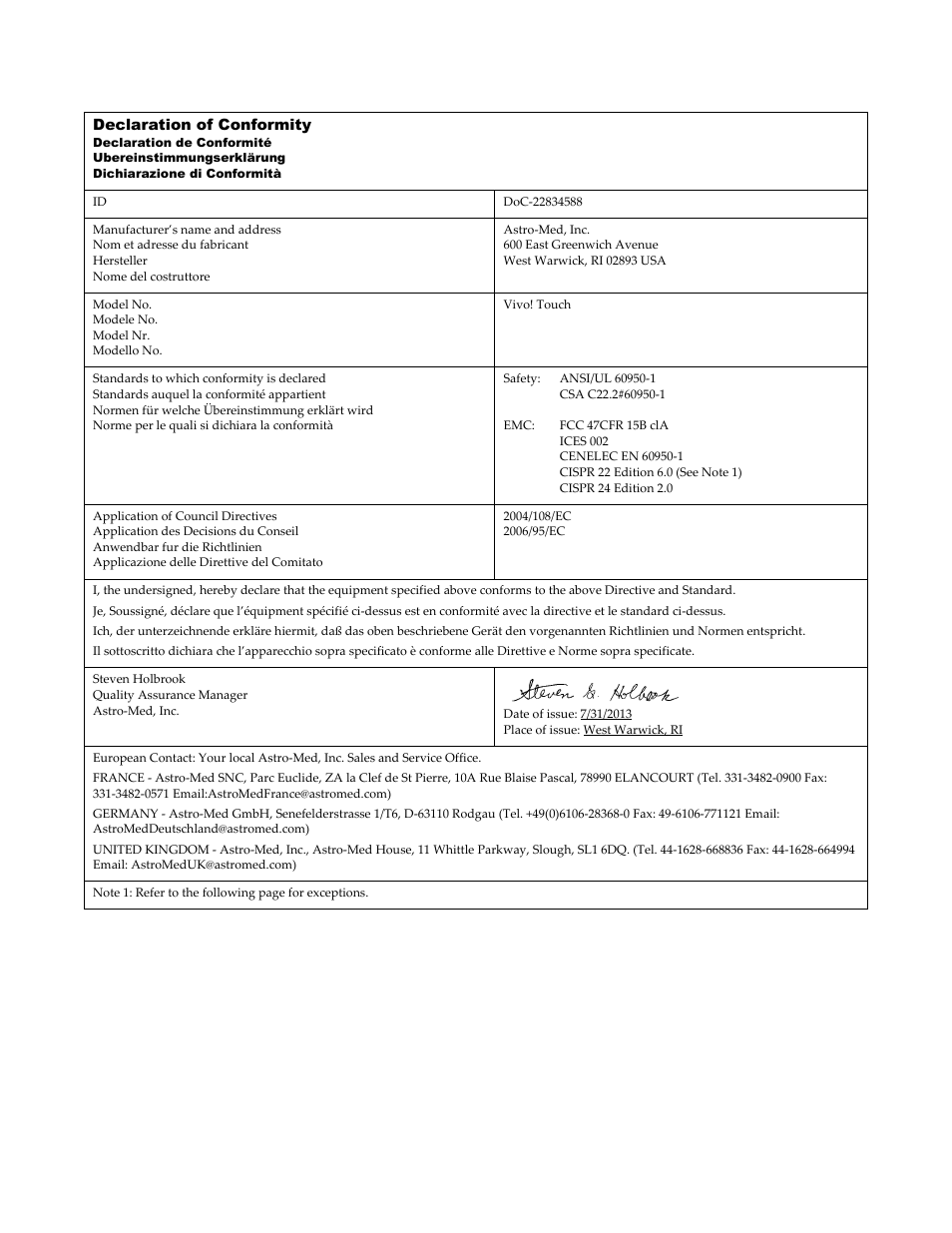 QuickLabel Vivo! Touch User Manual | Page 8 / 165
