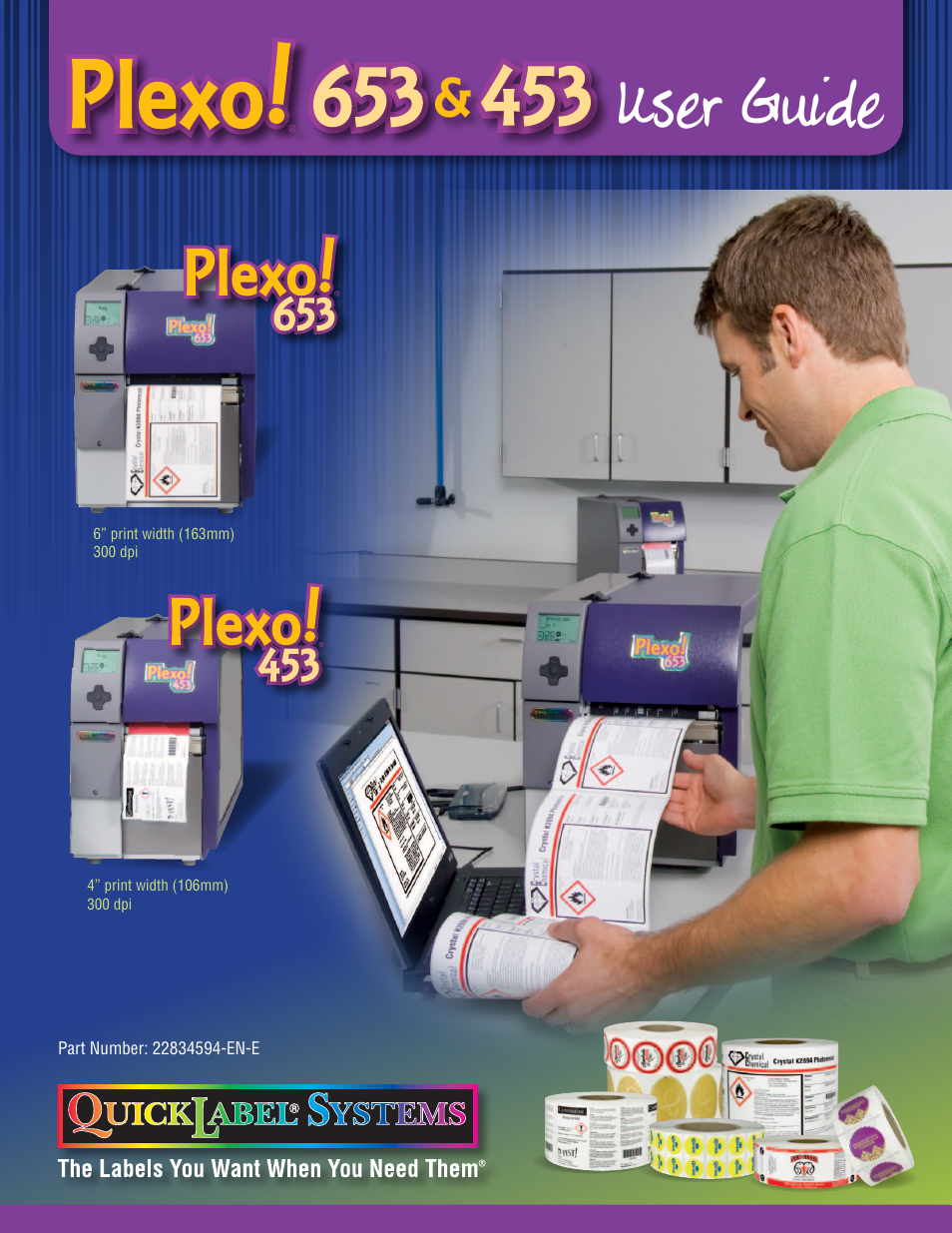 QuickLabel Plexo! 653 User Manual | 121 pages