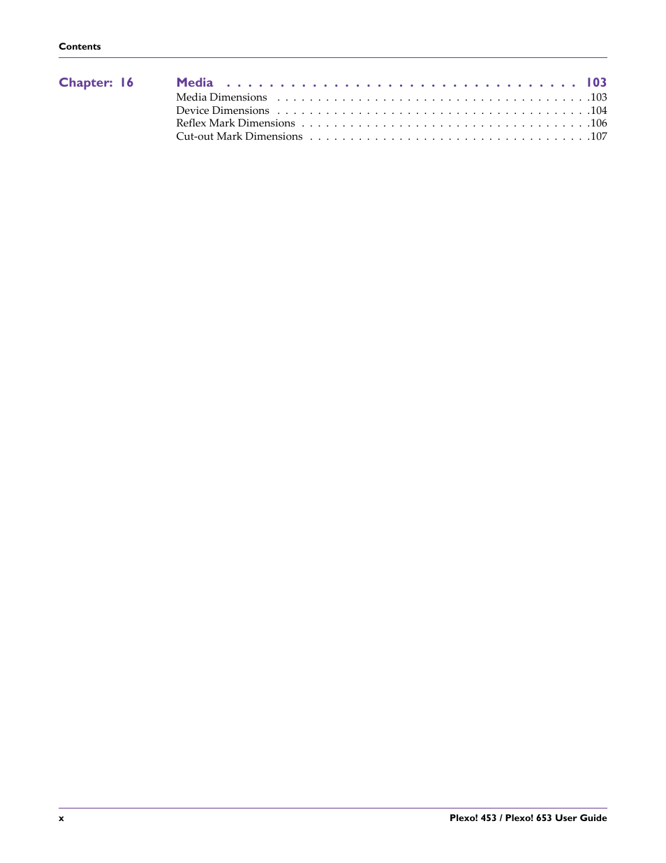 QuickLabel Plexo! 653 User Manual | Page 12 / 121