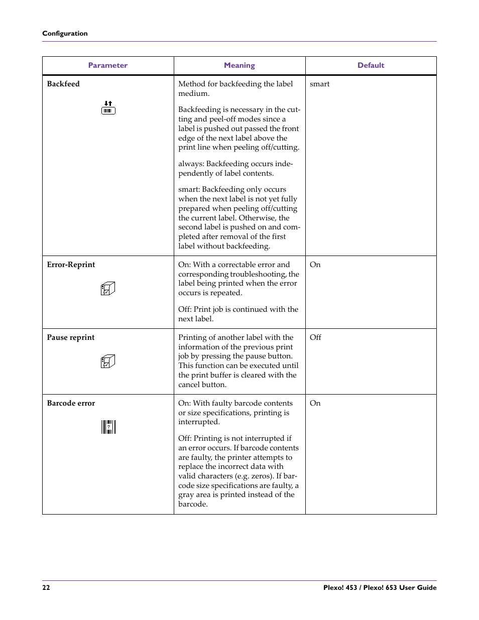 QuickLabel Plexo! 653 User Manual | Page 34 / 121
