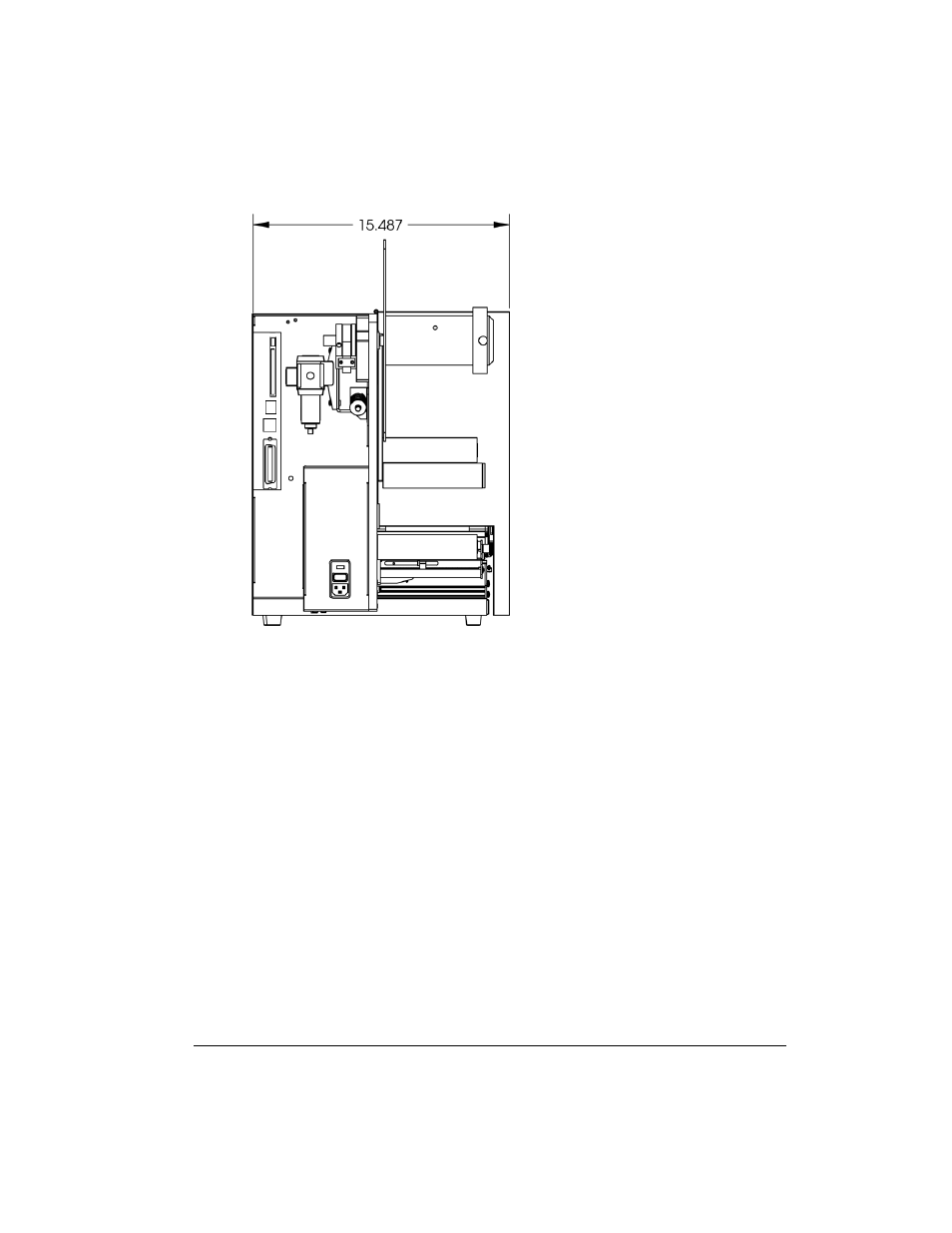 Qls-4100 xe dimensions | QuickLabel QLS-4100 Xe User Manual | Page 179 / 217
