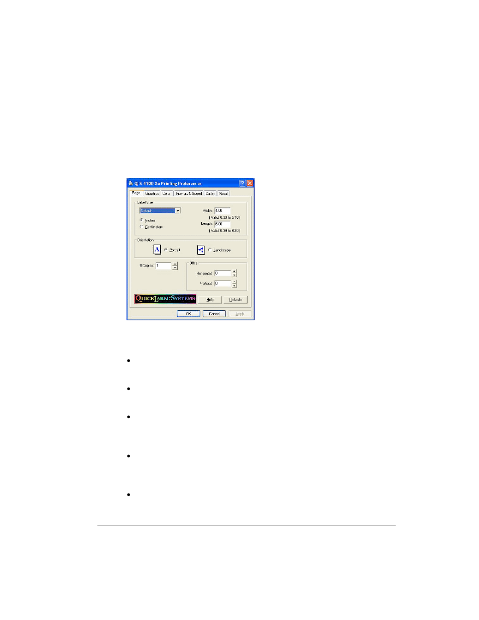 QuickLabel QLS-4100 Xe User Manual | Page 197 / 217