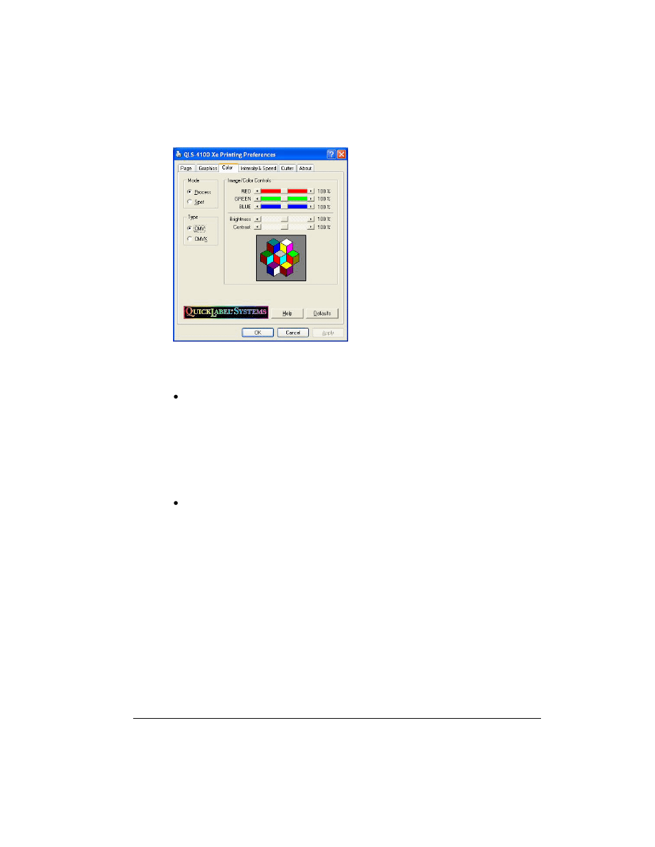 QuickLabel QLS-4100 Xe User Manual | Page 201 / 217