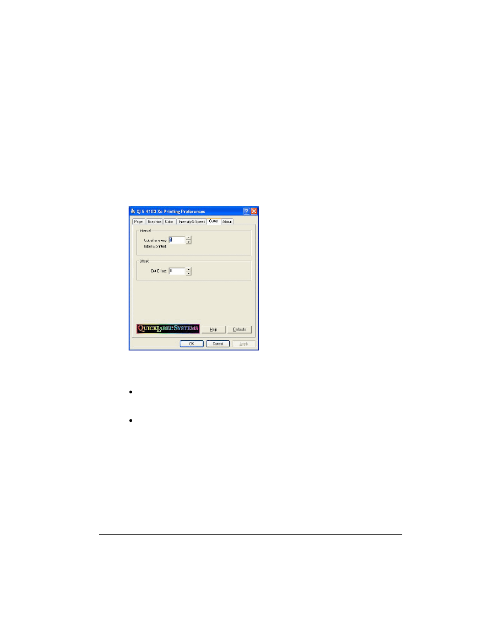 QuickLabel QLS-4100 Xe User Manual | Page 205 / 217