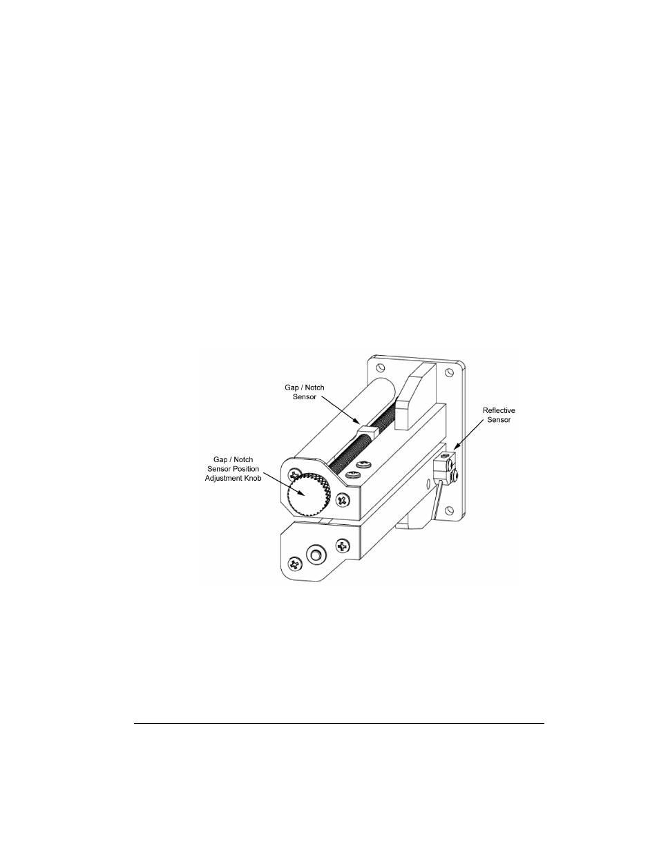 Adjusting the media sensor | QuickLabel QLS-4100 Xe User Manual | Page 39 / 217