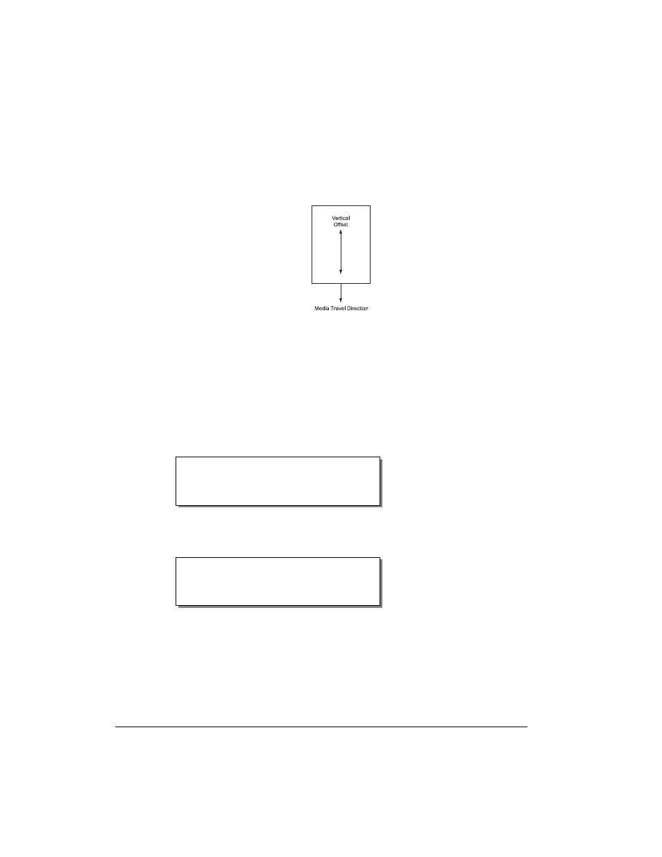 Vertical offset = + 16 pause: adjust press select | QuickLabel QLS-4100 Xe User Manual | Page 62 / 217