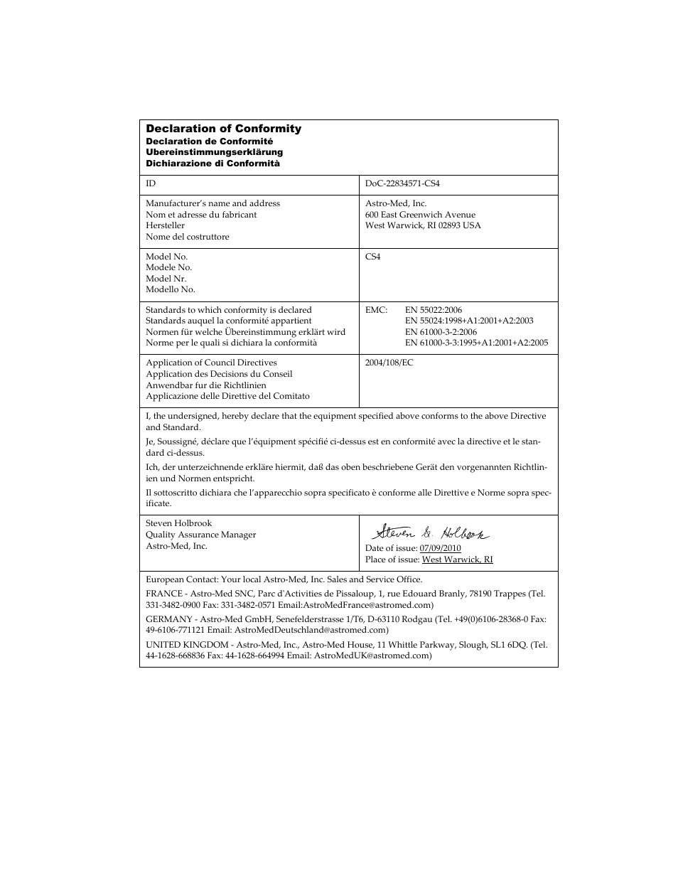 QuickLabel 482 Pronto! User Manual | Page 11 / 256