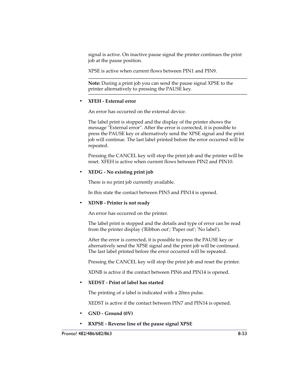 QuickLabel 482 Pronto! User Manual | Page 143 / 256