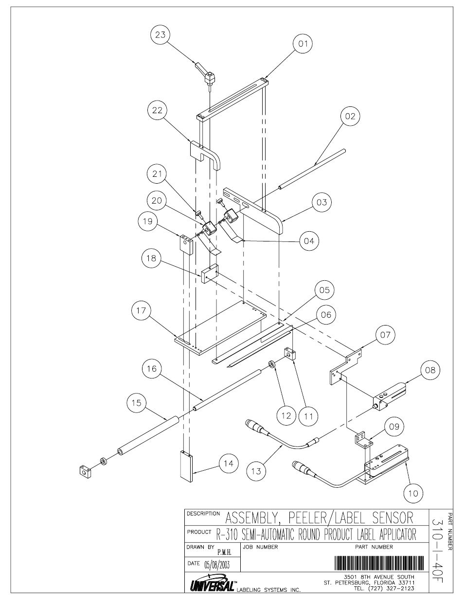 QuickLabel R-310 QuickWrap User Manual | Page 40 / 53