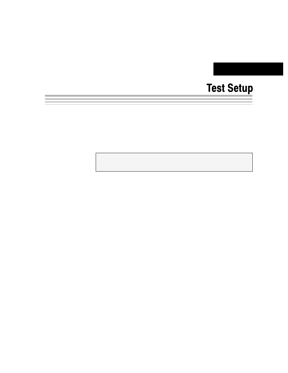 Test setup, Chapter 2 | Texas Instruments SLLU039B User Manual | Page 17 / 32