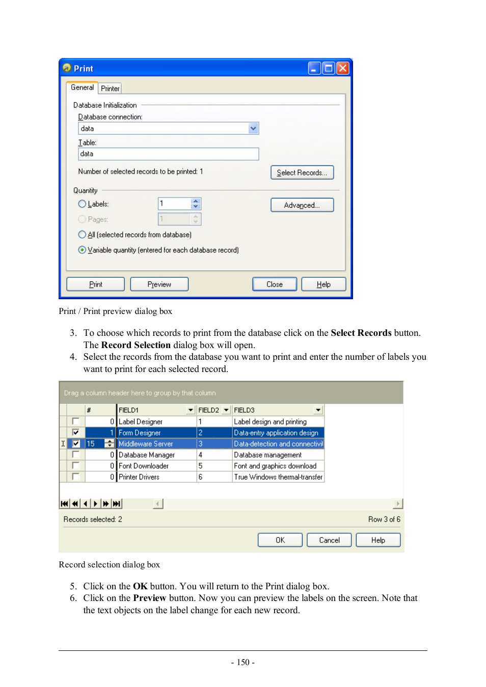 QuickLabel Designer Pro User Manual | Page 150 / 194