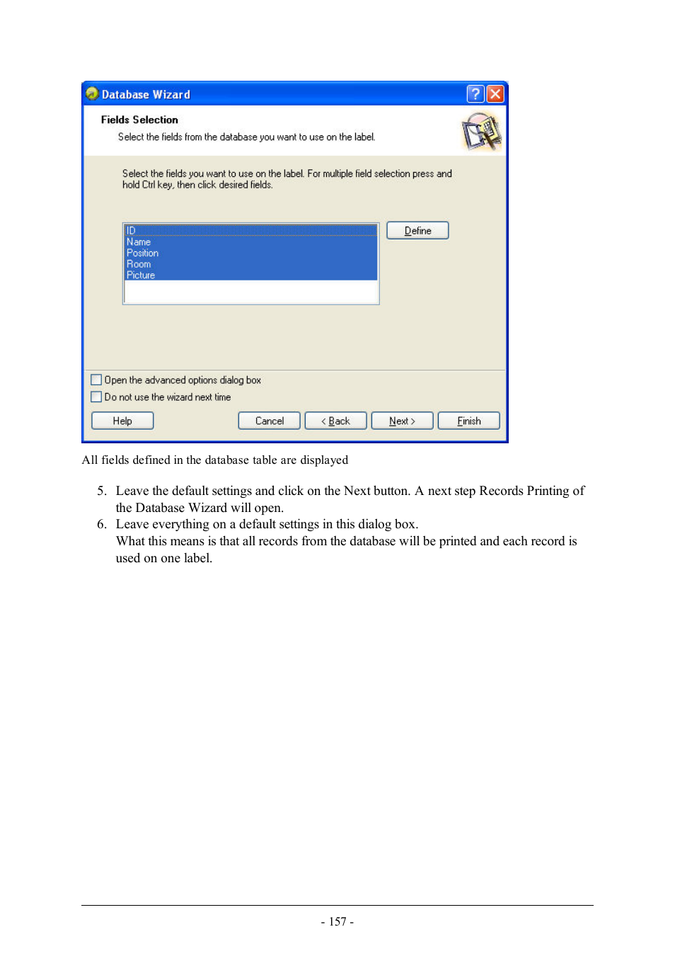 QuickLabel Designer Pro User Manual | Page 157 / 194