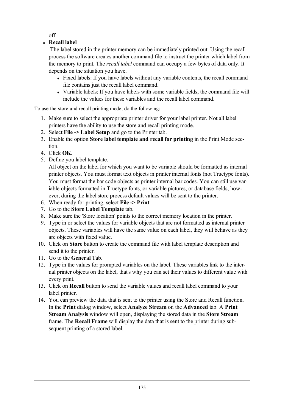 QuickLabel Designer Pro User Manual | Page 175 / 194