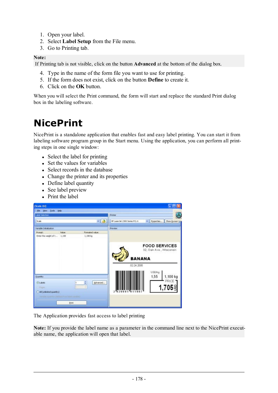 Niceprint | QuickLabel Designer Pro User Manual | Page 178 / 194