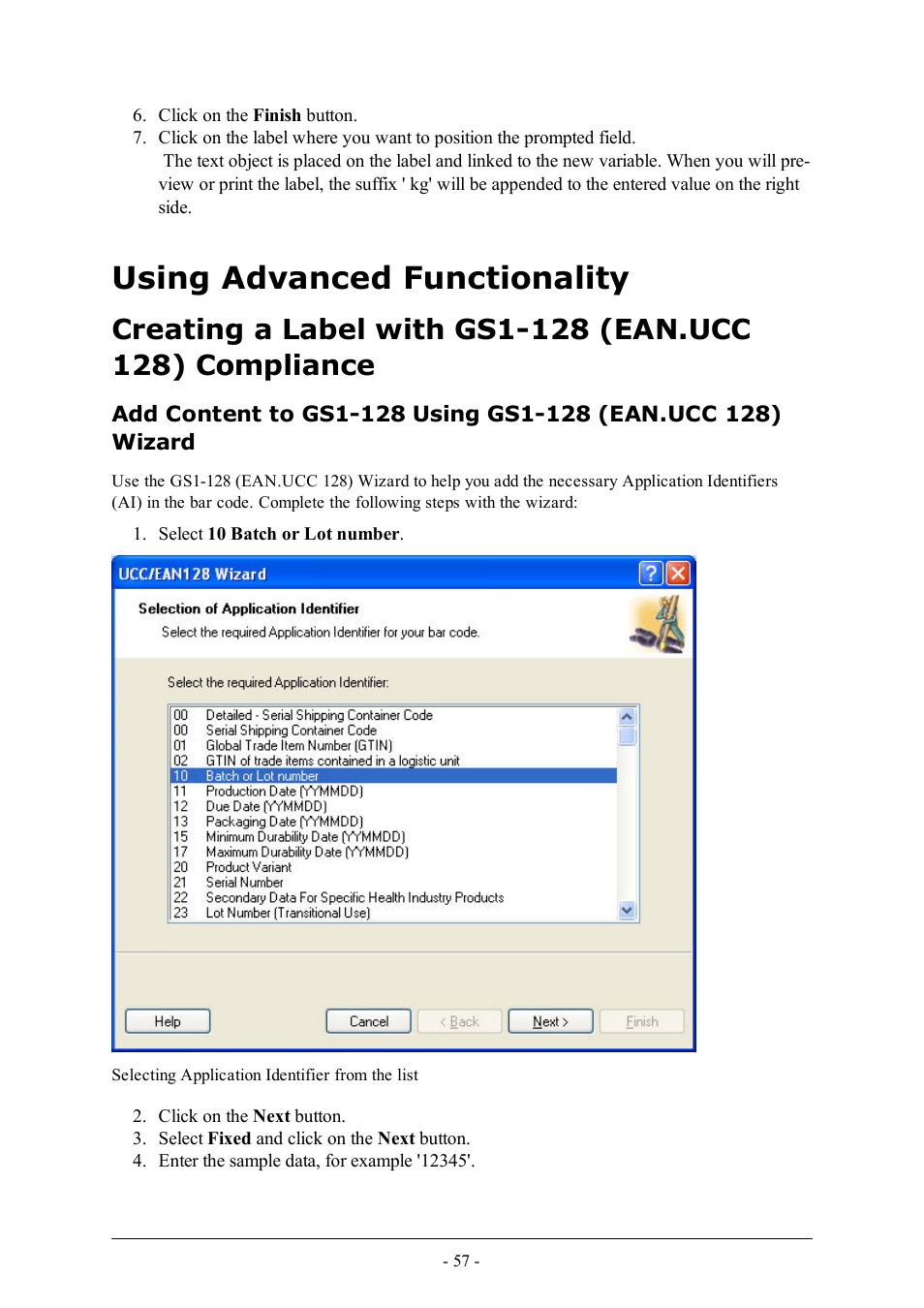 Using advanced functionality | QuickLabel Designer Pro User Manual | Page 57 / 194