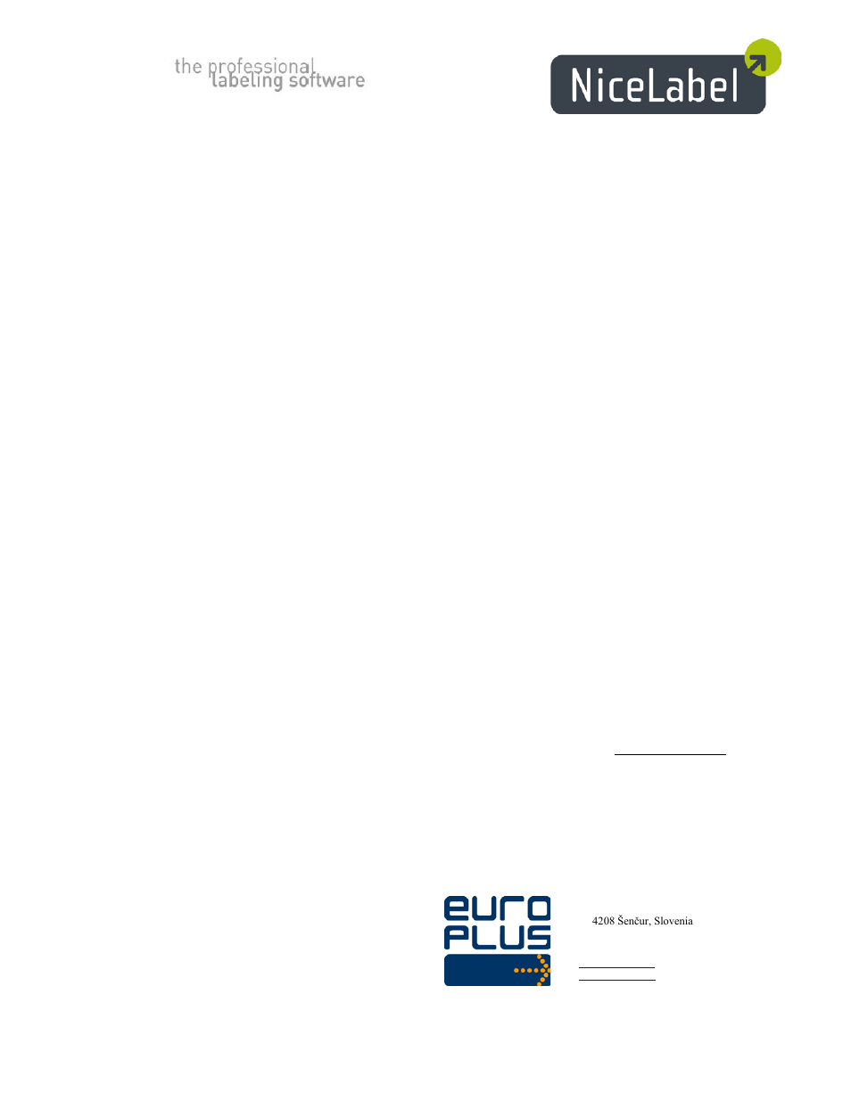 QuickLabel NiceWatch User Manual | 86 pages