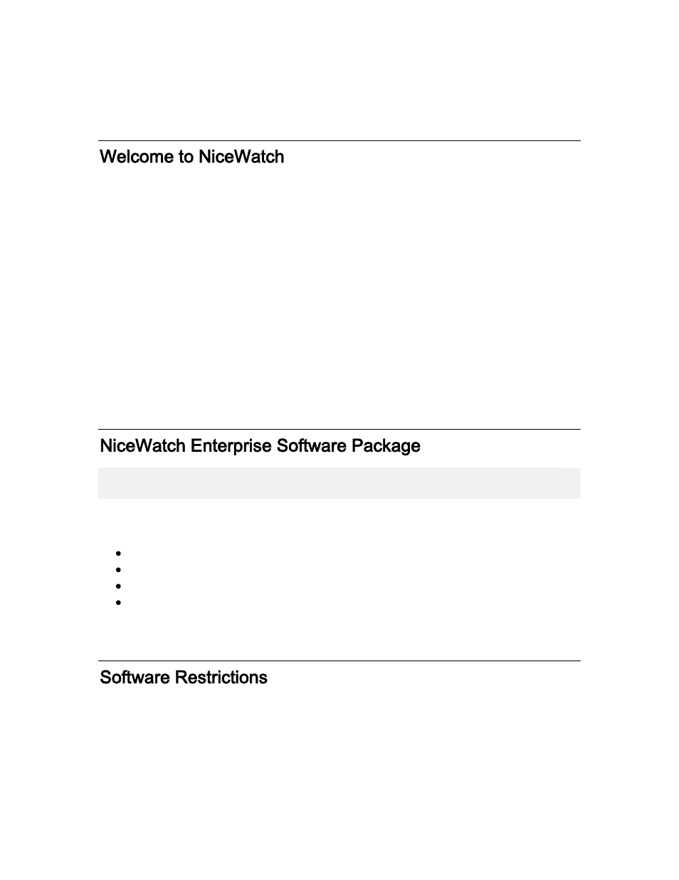 Introduction, Welcome to nicewatch, Nicewatch enterprise software package | Software restrictions | QuickLabel NiceWatch User Manual | Page 7 / 86