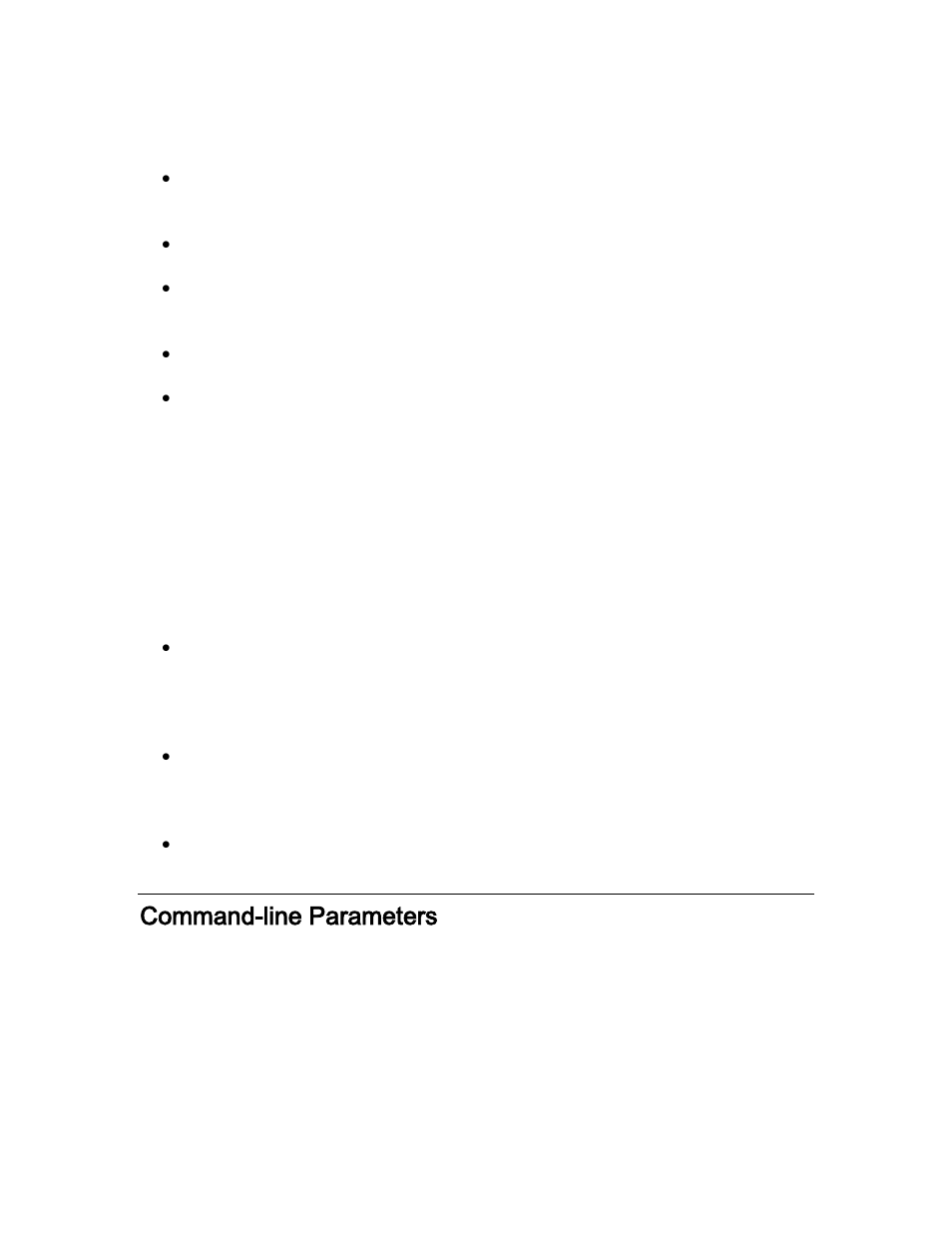 Command-line parameters | QuickLabel NiceWatch User Manual | Page 76 / 86