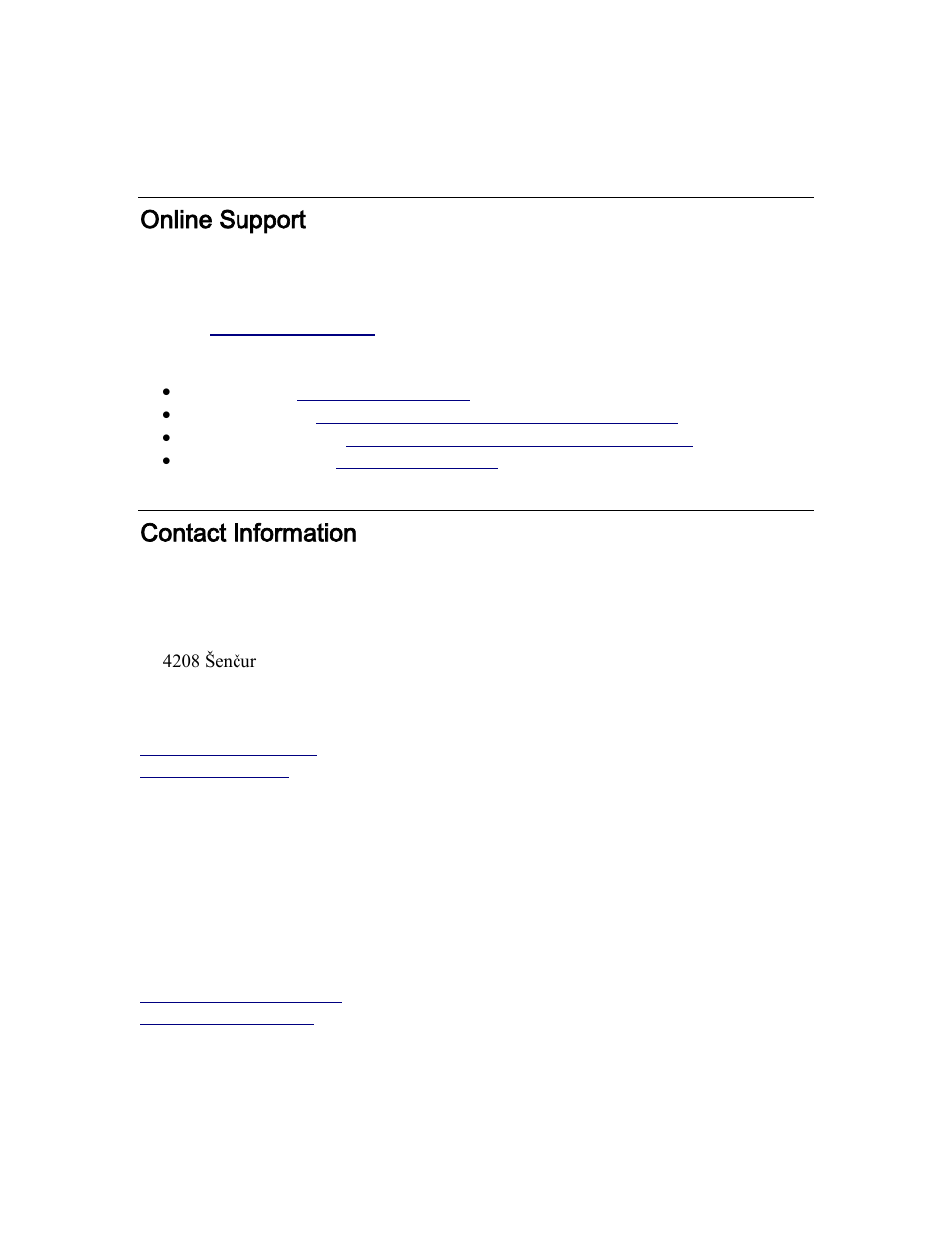 Technical support, Online support, Contact information | QuickLabel NiceWatch User Manual | Page 85 / 86