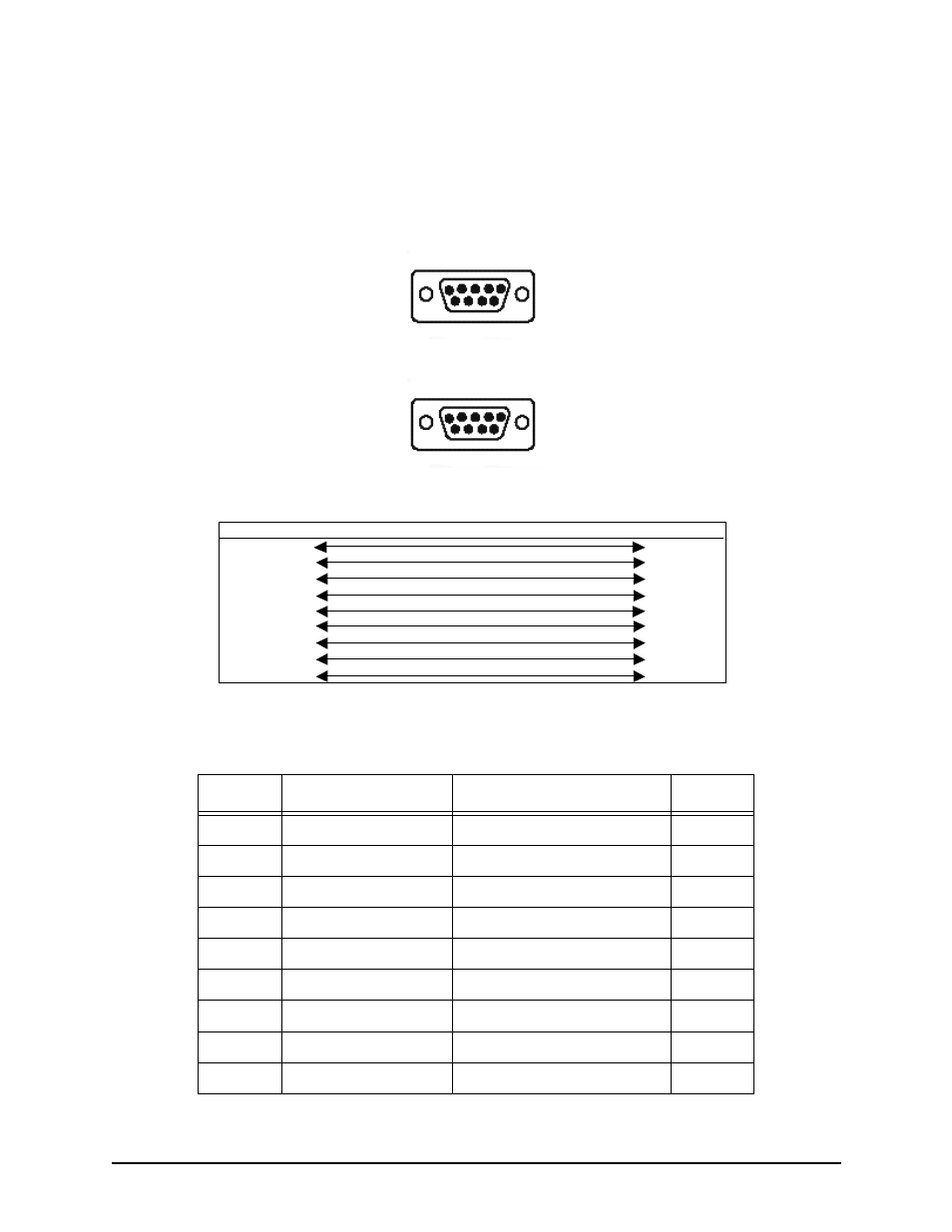 Db-9 serial rs-232 cable, Db-9 serial rs-232 cable -12 | Quintum Technologies Tenor AS User Manual | Page 35 / 125