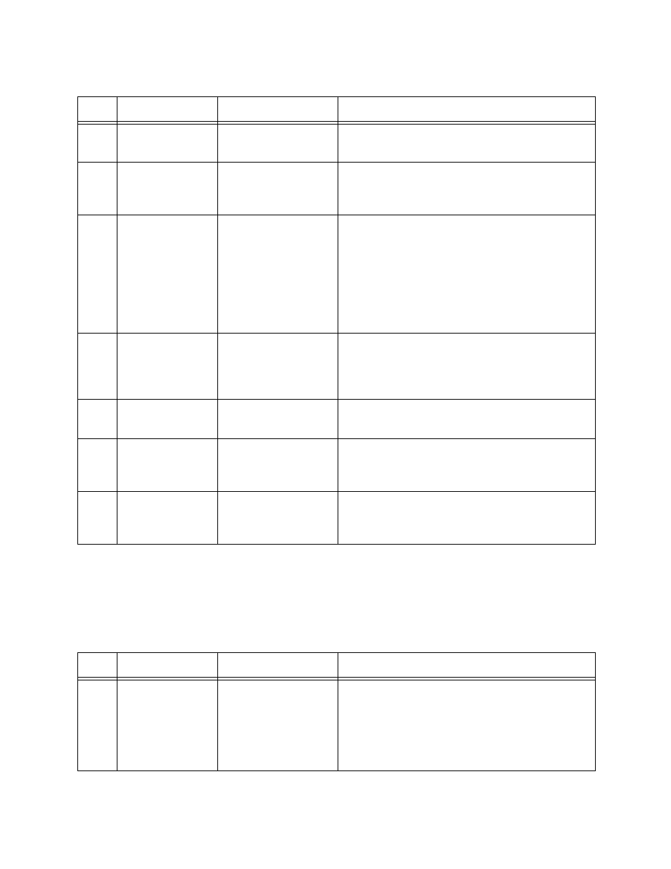 Settings 4 & 104 | Quintum Technologies CDR User Manual | Page 14 / 15
