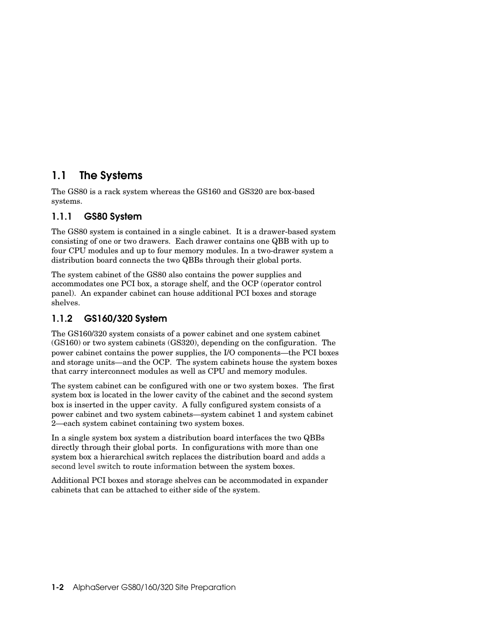 1 the systems | Compaq 320 User Manual | Page 10 / 34