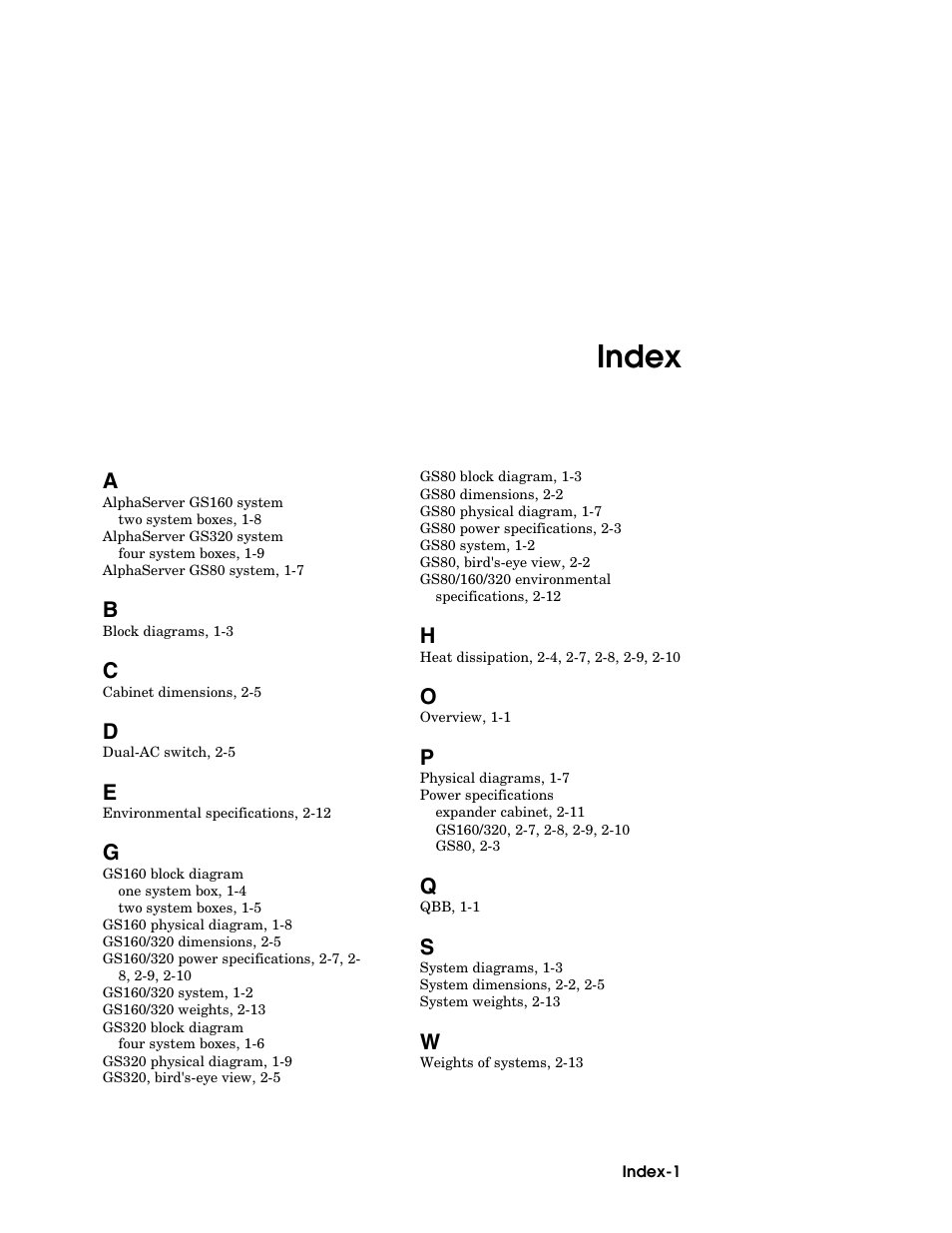 Index | Compaq 320 User Manual | Page 33 / 34