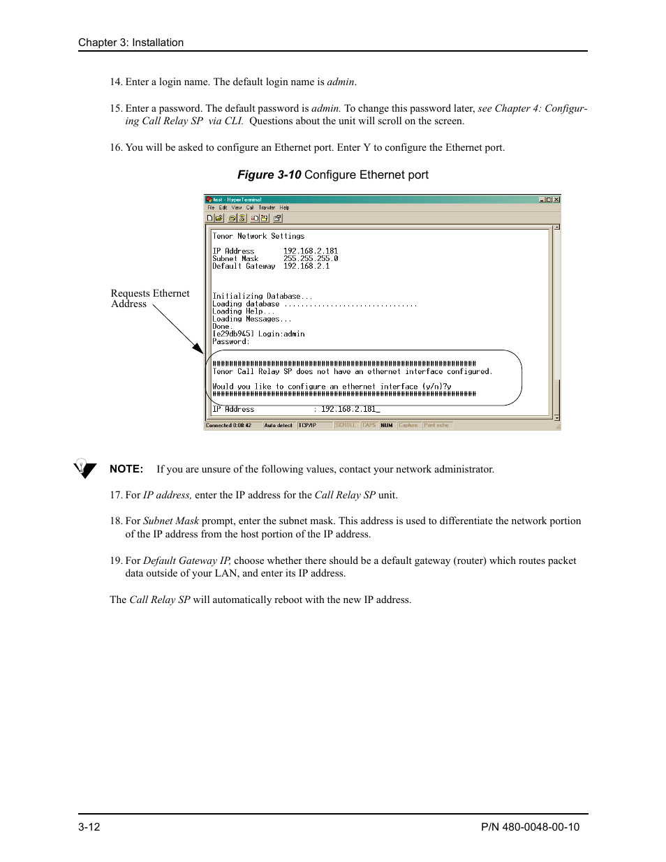 Quintum Technologies Tenor Call Relay SP User Manual | Page 42 / 98