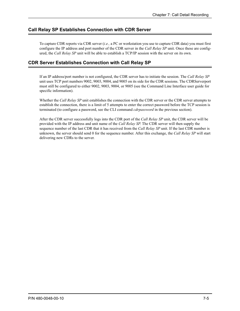 Quintum Technologies Tenor Call Relay SP User Manual | Page 71 / 98