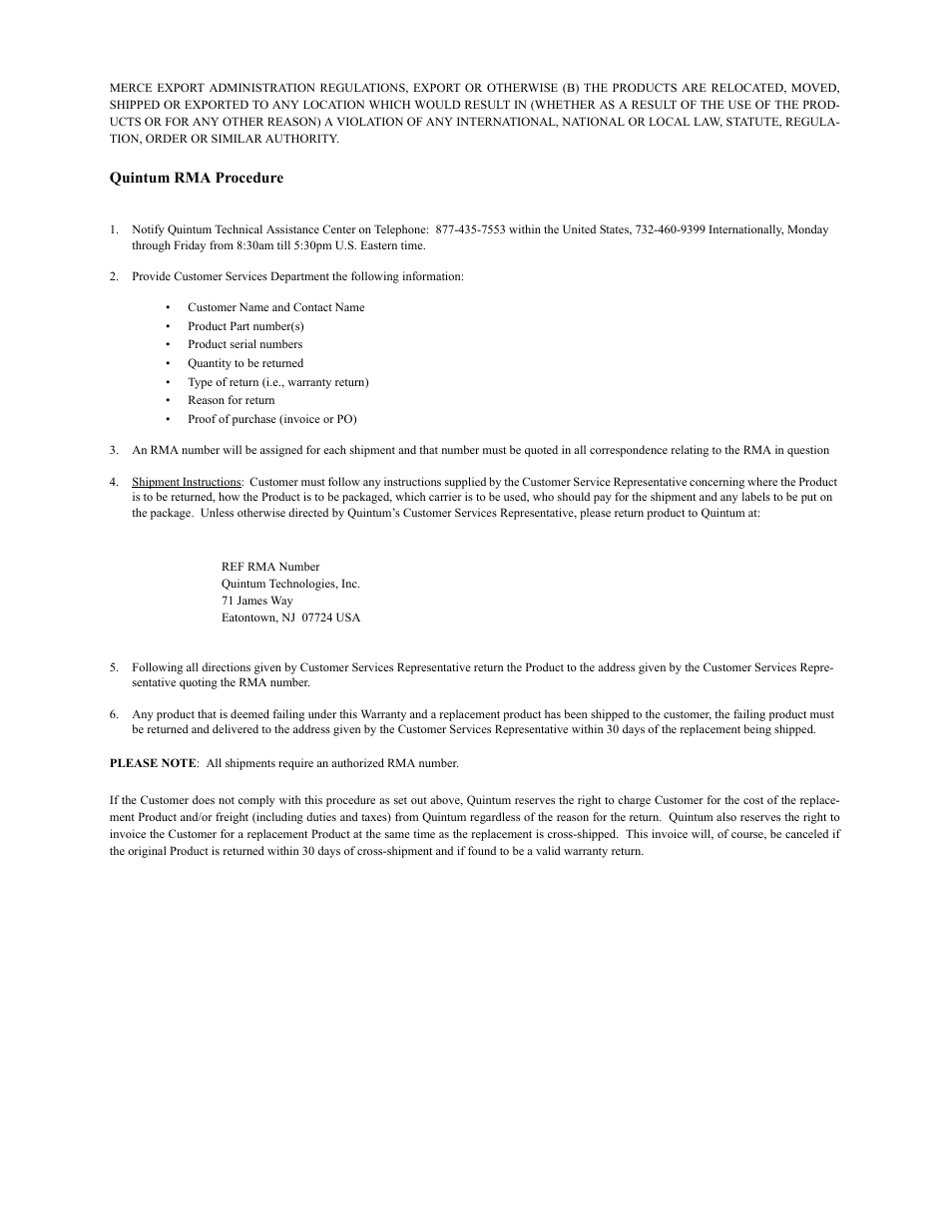 Quintum Technologies Tenor Call Relay 60 User Manual | Page 60 / 67