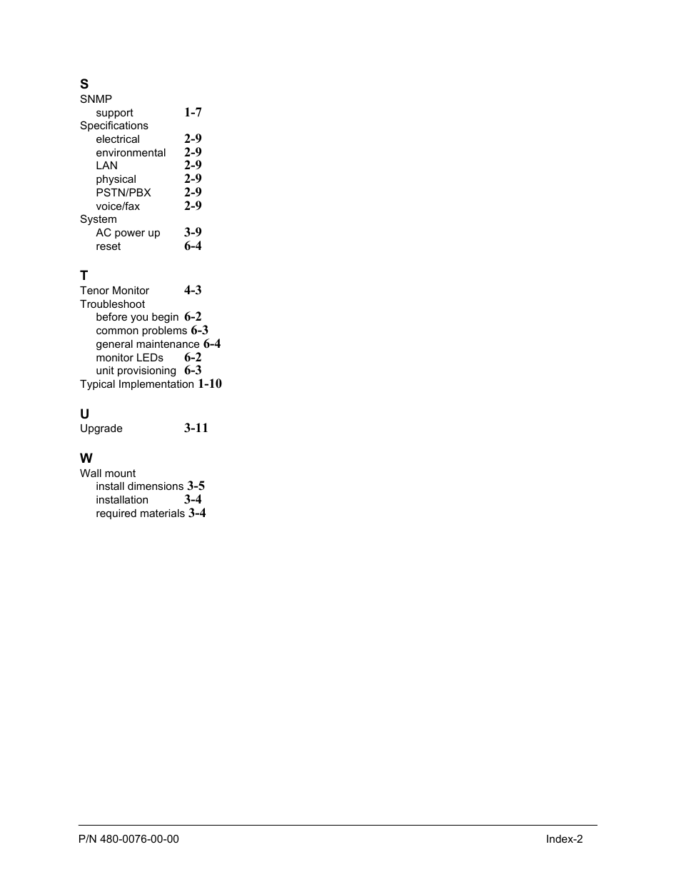 Quintum Technologies Tenor Call Relay 60 User Manual | Page 67 / 67