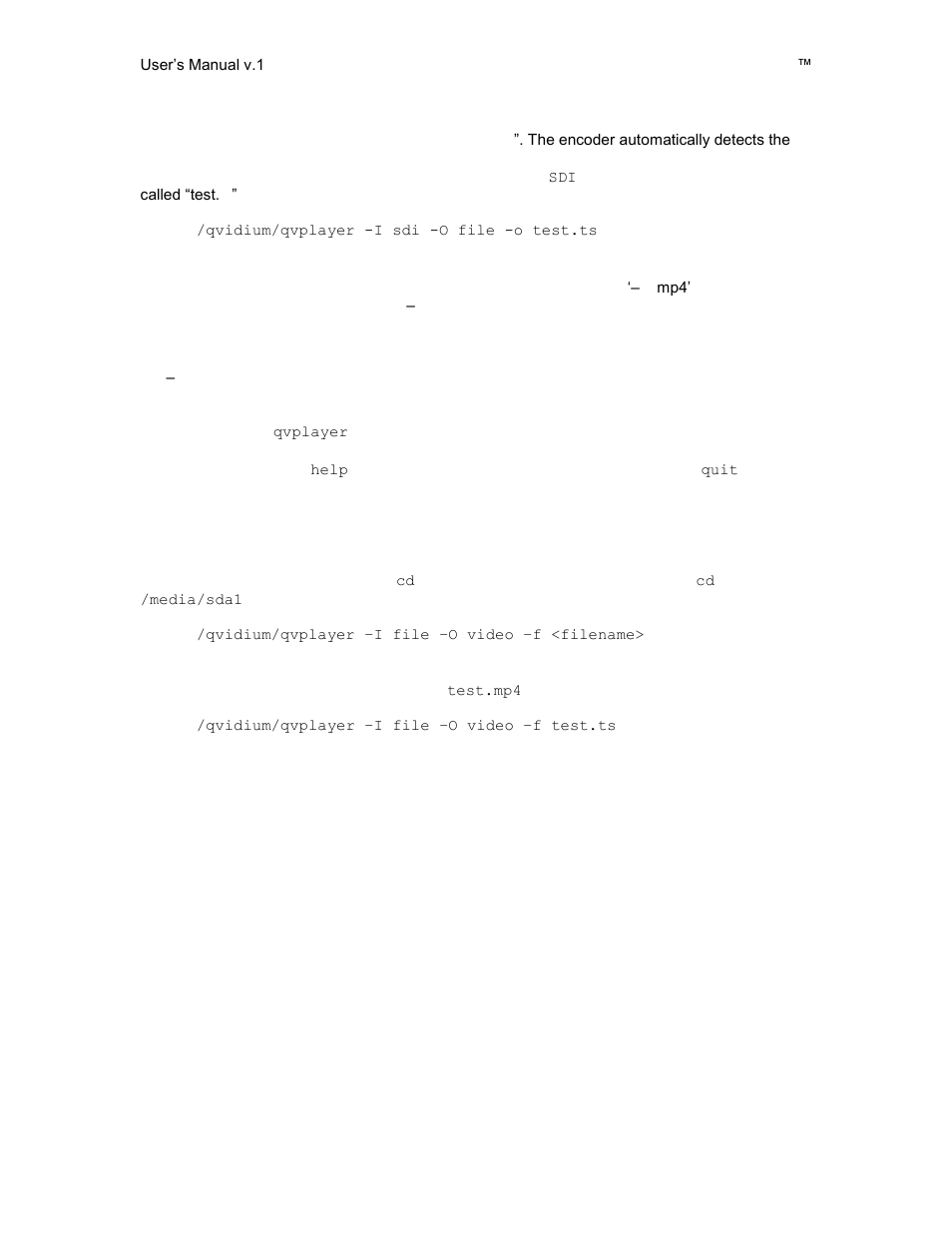 QVidium QVENC Encoder v17 User Manual | Page 51 / 73