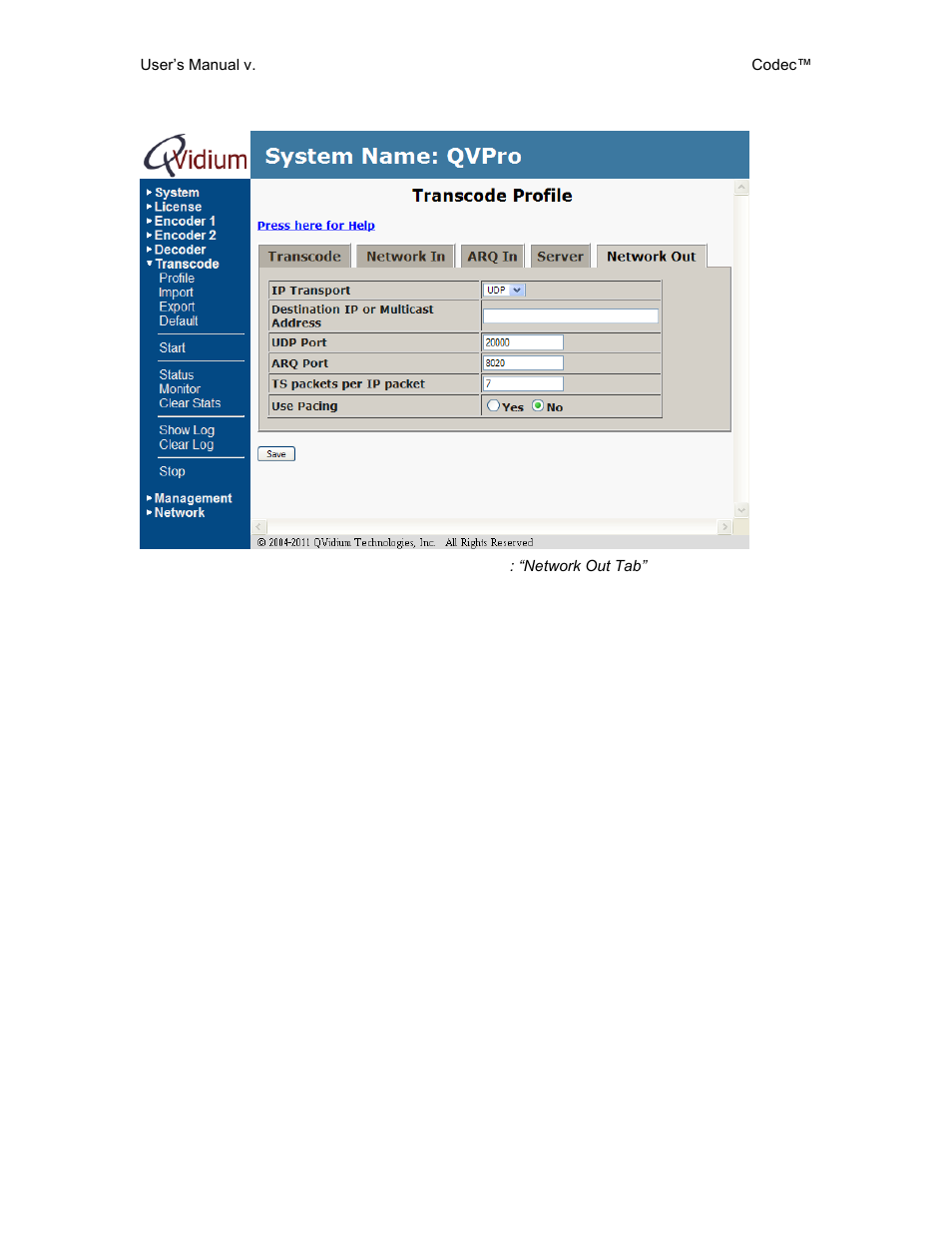 QVidium QVSD User Manual | Page 28 / 53