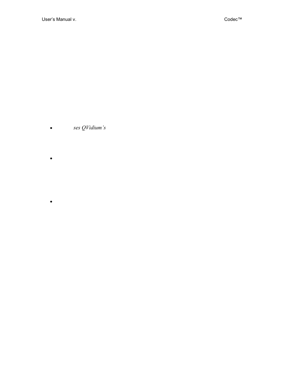 2 appendix b: decoder configuration parameters, Network parameters | QVidium QVSD User Manual | Page 44 / 53