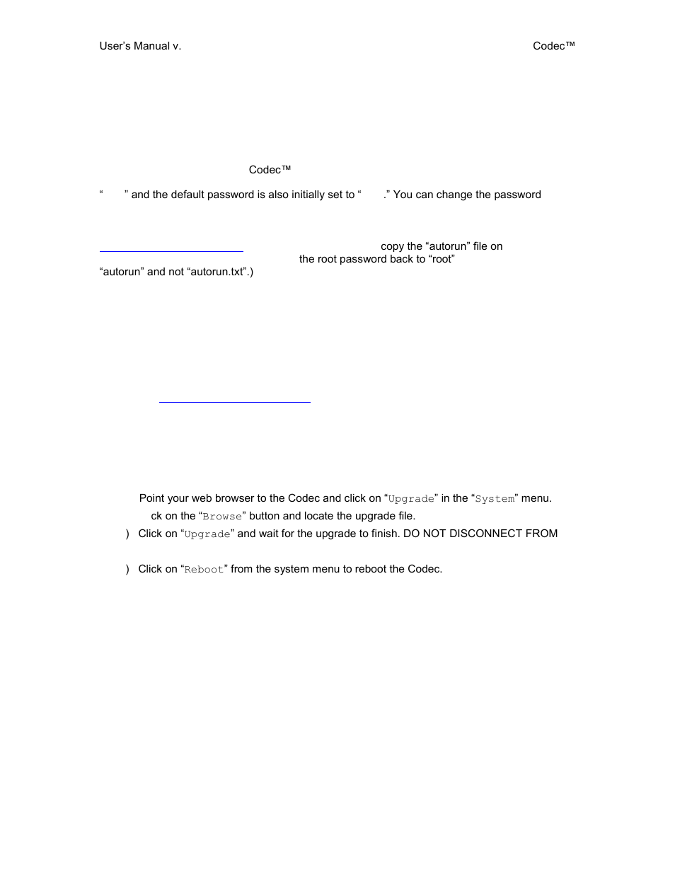 Passwords and security, Updating, 4 passwords and security | 5 updating | QVidium QVSD User Manual | Page 7 / 53