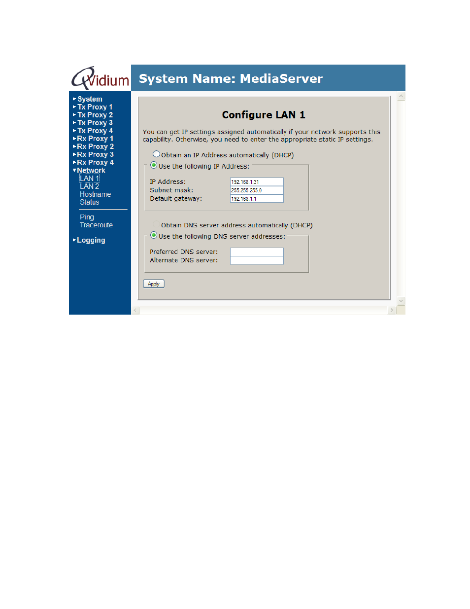 Ping, 3 ping | QVidium QVAVQ Series v4 User Manual | Page 5 / 24