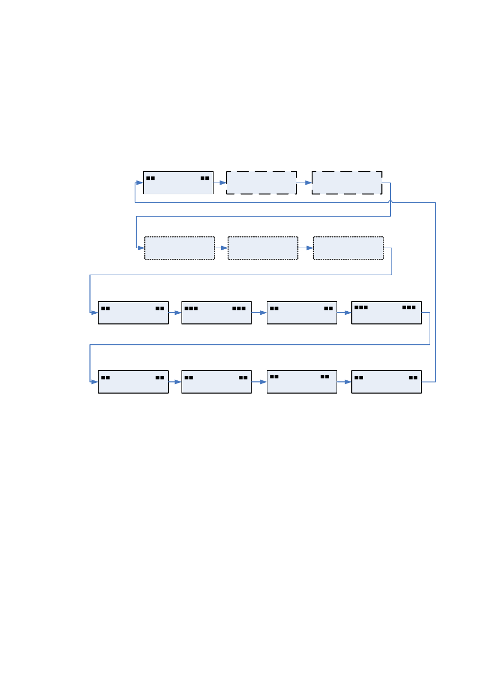 2 front panel status screens | QVidium Pro-MPEG DVB-ASI Gateway User Manual | Page 17 / 18