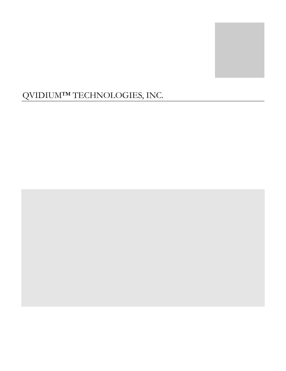 QVidium StreamViewer User Manual | 14 pages