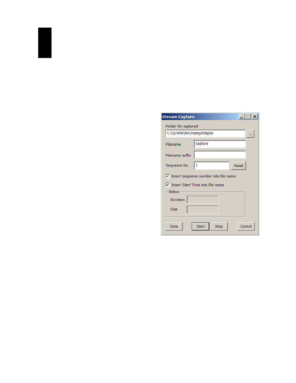 Streaming video recorder | QVidium StreamViewer User Manual | Page 7 / 14