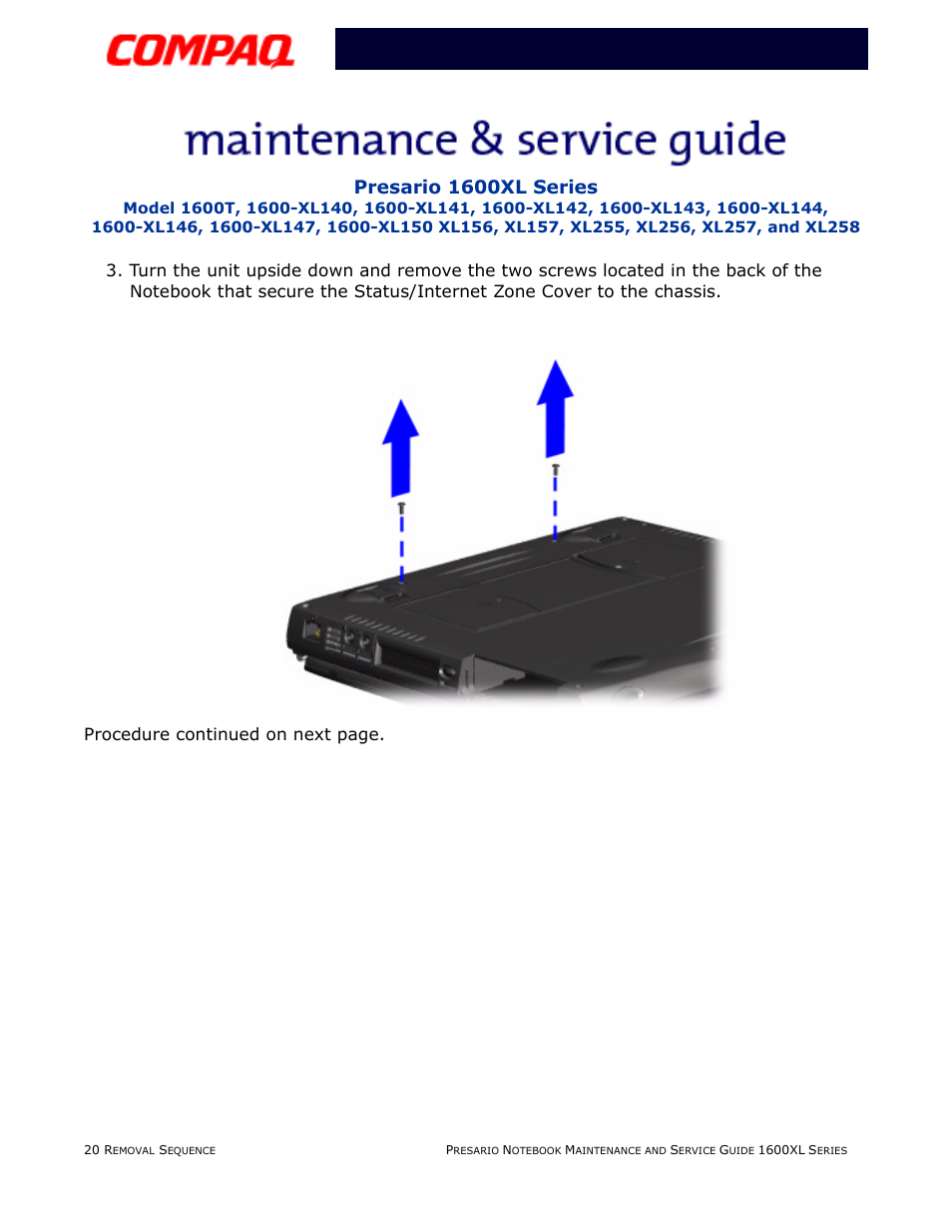 Presario 1600xl series | Compaq 1600XL User Manual | Page 106 / 150