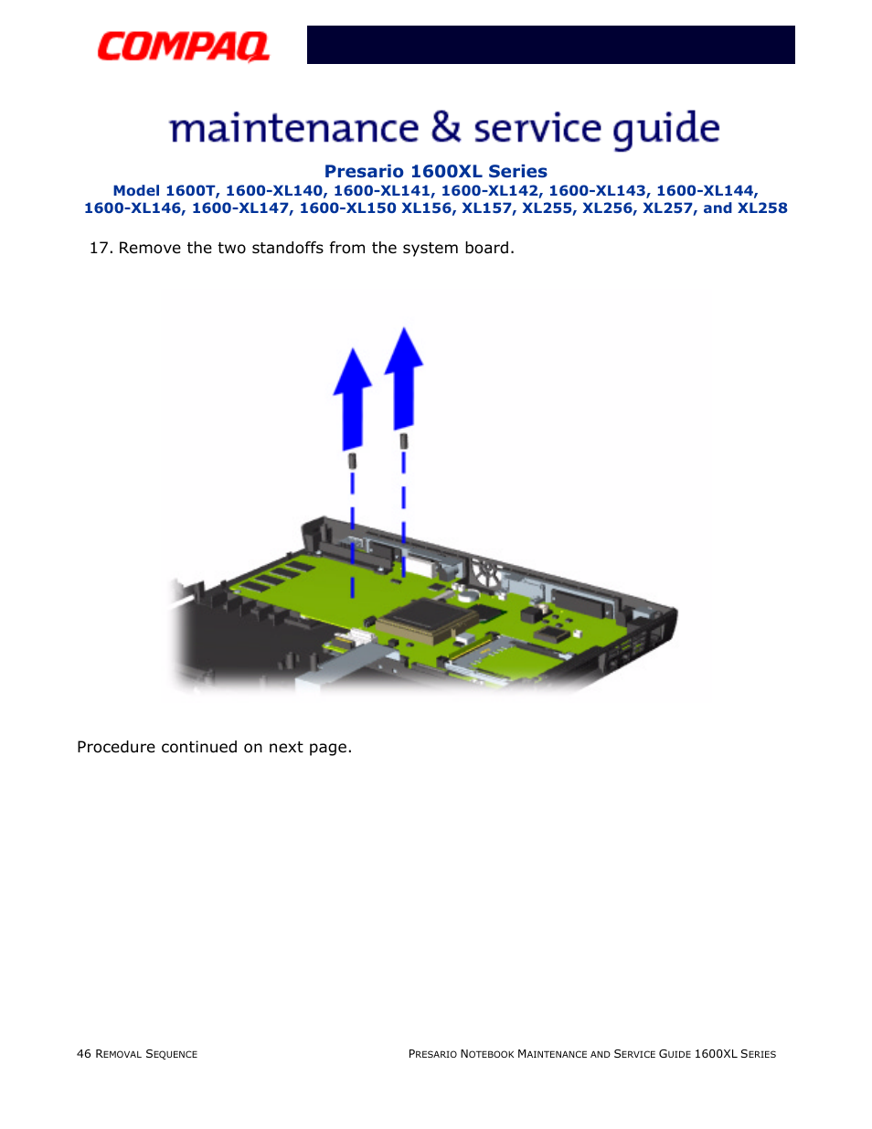 Presario 1600xl series | Compaq 1600XL User Manual | Page 132 / 150