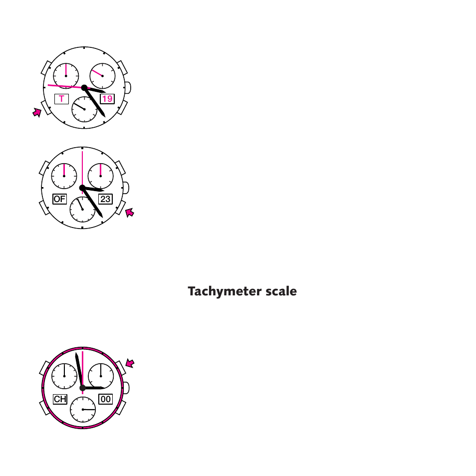 23 of, 00 ch, 19 t | RADO Chronograph_DiaMaster_maxi User Manual | Page 5 / 16
