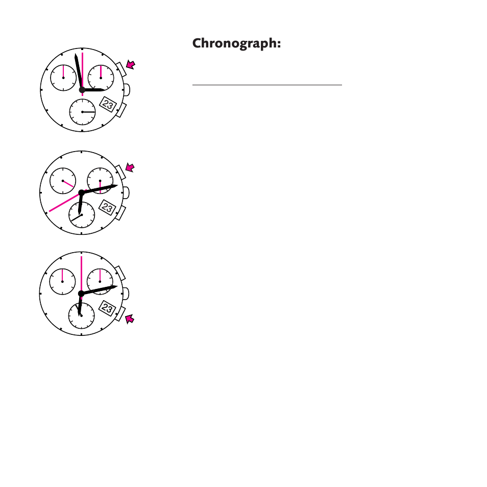 RADO Chronograph_DiaMaster_mini User Manual | Page 2 / 10