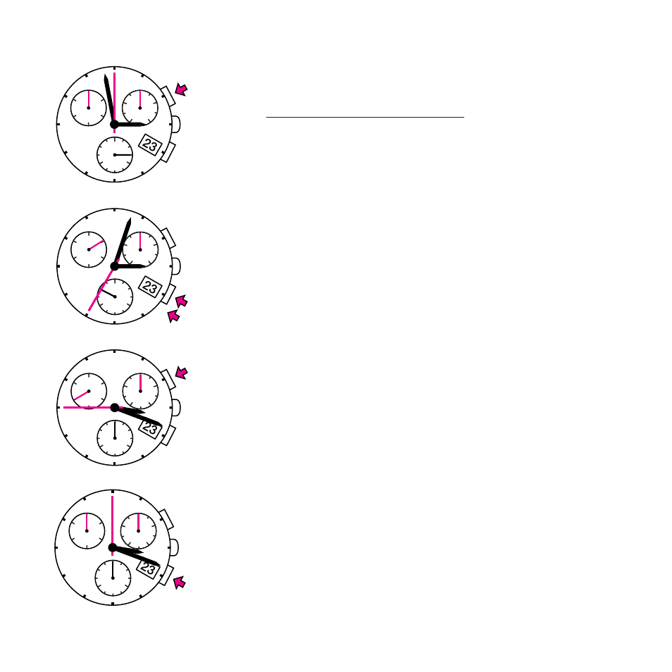 RADO Chronograph_DiaMaster_mini User Manual | Page 3 / 10