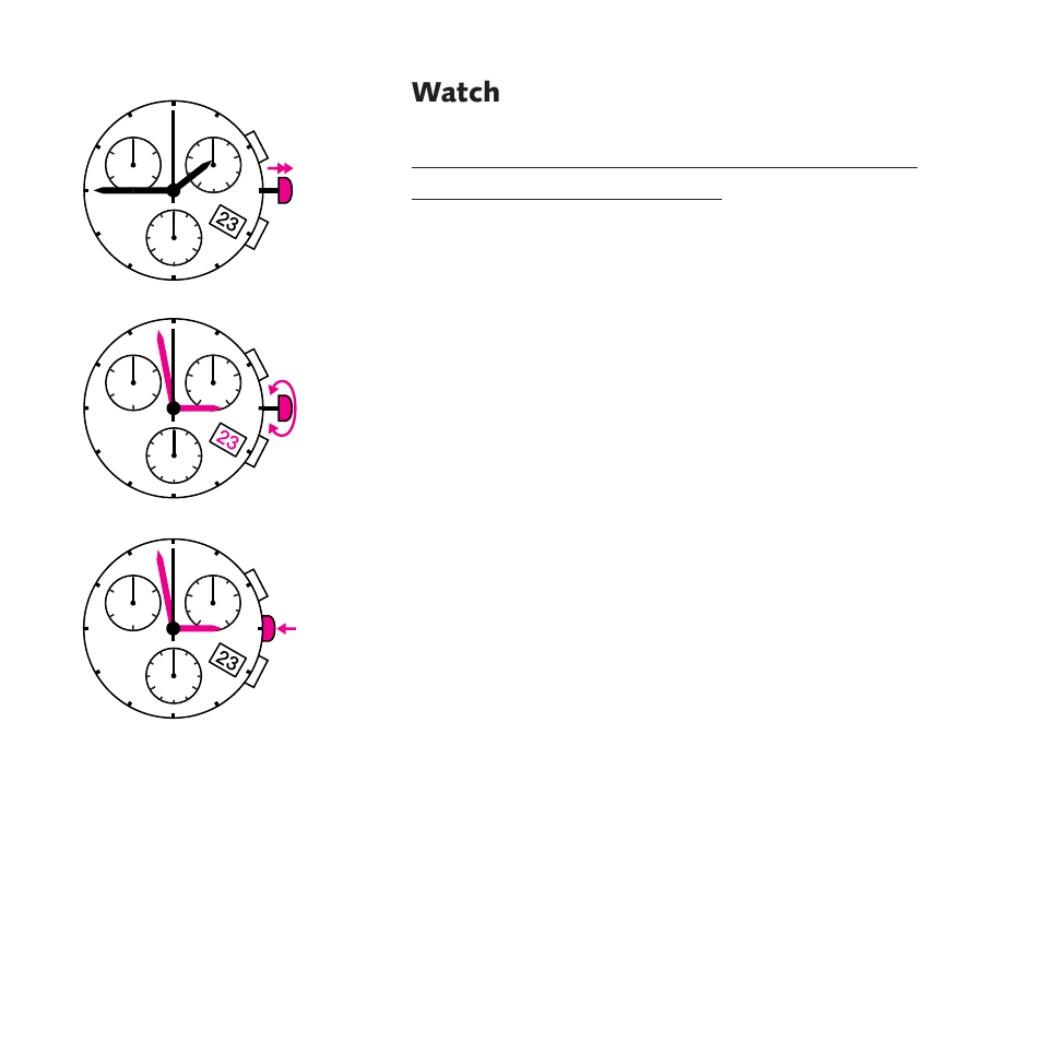 RADO Chronograph_DiaMaster_mini User Manual | Page 8 / 10