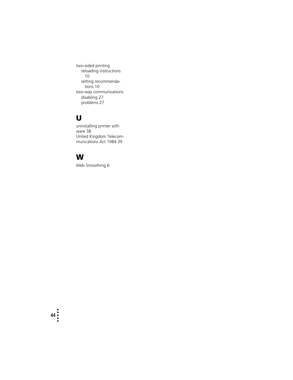 Compaq IJ1200 User Manual | Page 48 / 48