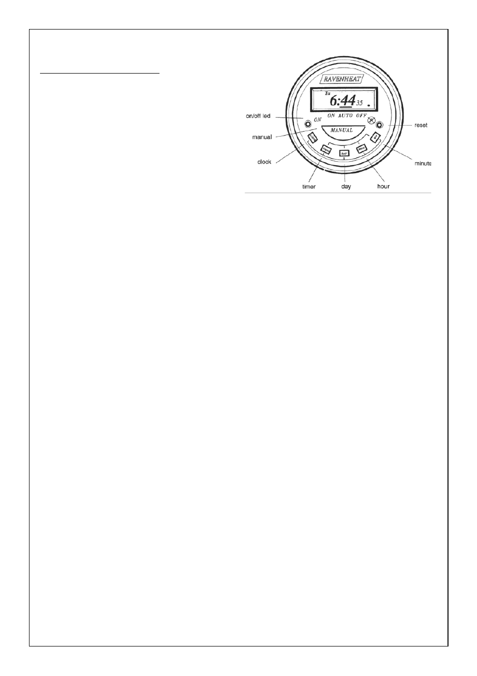 Ravenheat CSI System User Manual | Page 3 / 4